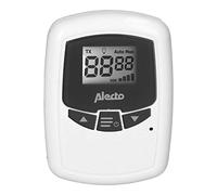 Alecto Unité bébé DBX-80BU pour babyphone DBX-80 surveillance bébé, blanc/gris