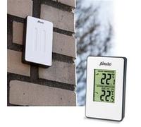 Alecto Station météo compacte WS-1050 - capteur sans fil, temp. int./ext., affichage max/min - Blanc