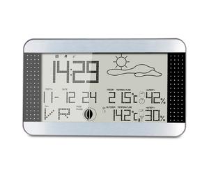 Alecto WS-1700 Noir, Argent LCD Batterie