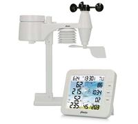 Alecto WS5400 - Station météo WiFi professionnelle 8-en-1 avec application et capteur extérieur sans fil