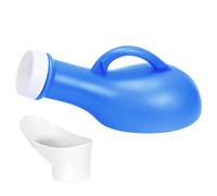 ALEEIK Urinal portable avec couvercle - 1000 ml - Pour homme et femme - Avec couvercle - Unisexe - Pour les déplacements et la maison