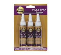 Aleene 25804 1 Paquet de 3 Bouteilles de Colle Gold Tacky