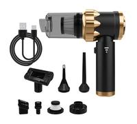 ALEENFOON Aspirateur à Main , 22000Pa Aspirateur Voiture 3 Vitesses avec Moteur Sans Brosse, Rechargeable 4 en 1 Mini Aspirateur Sans Fil Pour Voiture , Maison, Bureau, Poils D'animaux