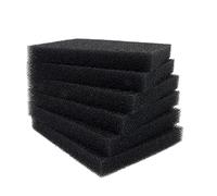ALEGI Lot de 6 filtres en mousse pour aquarium ML350 - 15 x 1,9 x 2,9 cm