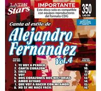 Alejandro Fernandez - Alejandro Fernandez, Vol. 4-Latin Stars Karaoke