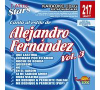 Alejandro Fernandez-Latin Stars Karaoke
