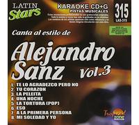 Alejandro Sanz - Alejandro SANZ, Vol. 3: Latin Stars Karaoke
