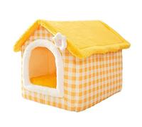 ALEjon Lit apaisant pour Chien - Lit de Couchage Pliable pour Animal Domestique - Nid Chaud pour Chat - Niche pour Chaton - Grotte - Canapé pour Chiot - Toutes Saisons - Tapis Universel pour Animal