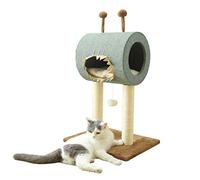 ALEjon Nid de Chat Petit Monstre, Cadre d'escalade pour Chat, Centre d'activités à gratter pour Arbre à Chat, étagère de Grotte pour lit de Chat