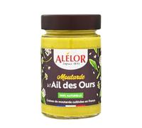 ALELOR - Moutarde Ail Des Ours Savoureuse, Sauce Froide Onctueuse 200G - Lot De 3
