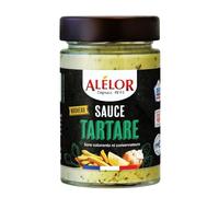 ALELOR Sauce Tartare 170 g - Recette Authentique aux Câpres et Cornichons, Sans Colorants ni Conservateurs, Pot en Verre - Lot de 3