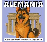 ALEMANIA: Un libro para colorear para todas las edades. terapéutico, relajante, antiestrés y para reducir la ansiedad - ideal para la atención plena, ... e ilustraciones de alta calidad de FLV