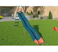 Aléo by Trigano Toboggan en plastique et métal double vague Pyrou - 332 cm - J-32112P4