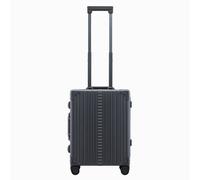 Aleon 21 Valise cabine Domestic à 4 roues en Aluminium, 55 cm, avec compartiment pour ordinateur portable noir