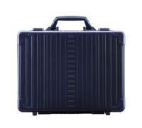 Aleon Attache attaché-case 38 cm compartiment pour ordinateur portable bleu