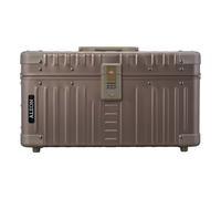 Aleon Trousse de beauté classique en Aluminium, 39 cm couleur bronze