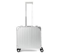 Aleon Valise business de luxe à 4 roues en Aluminium, 45 cm gris