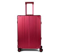 Aleon Valise cabine à 4 roues Traveler en Aluminium, 67 cm rouge