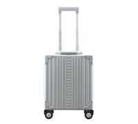Aleon Valise cabine Business à 4 roues en Aluminium, 42 cm, avec compartiment pour ordinateur portable couleur argent