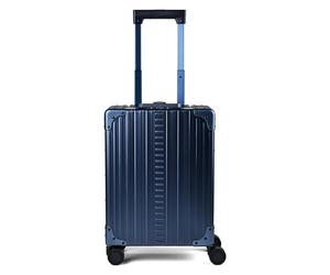 Aleon Valise cabine Business à 4 roues en Aluminium, 50 cm, avec compartiment pour ordinateur portable vert