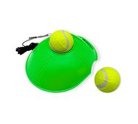 Alephnull Entraîneur de Tennis avec Balles Rebondissantes Entraîneur de Tennis avec Corde Elastique pour Enfants et Débutants (Vert Clair)