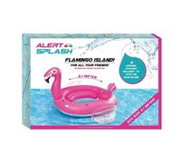 Alert Gonflable Flamingo Island 310X270X175 Cm
