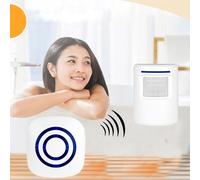 Alert Master : Système de sécurité pour la maison et l'entreprise, alarme à détecteur de mouvement avec moniteur sans fil pour allée et