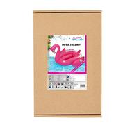 Alert Splash Île gonflable du flamant rose 240X180 cm
