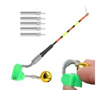 Alerte de Touche électronique pour pêche - Voyant Lumineux indicateur électronique | Sonnette de pêche - pour Bateau, étang, ruisseau, Kayak, Ponton, Poisson-Chat, Carpe, Eau salée, Eau Douce