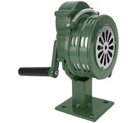 Alerte manuelle 110 dB - Longue portée - Alarme portable pour situations de crise, évacuations, klaxon à manivelle