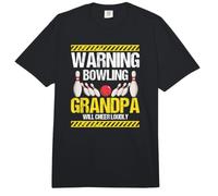 Alerte Papy Bowling Crie Fort À Chaque Lancer Comfort Colors Adult Heavyweight T-Shirt