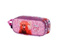 Alerte Rouge Yaay Trousse 3D Double, Rose Rouge