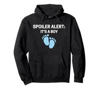 Alerte spoiler : Its a Boy avec des pieds Baby Shower Party Sweat à Capuche