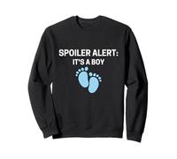 Alerte spoiler : Its a Boy avec des pieds Baby Shower Party Sweatshirt