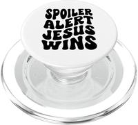 Alerte Spoiler Jésus gagne Christian Happy Resurrection Sunday PopSockets PopGrip pour MagSafe