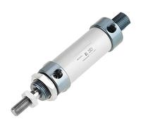 Alésage de 25 mm de 25 mm Mini Cylindre d'air pneumatique Double agissant une taille compacte durable Installation facile