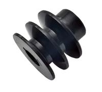 Alésage de poulie à Courroie en V, 35mm OD 19mm 20mm ID, Double rainure, adapté aux Moteurs 168F 170F GX110 GX120 GX160 GX200 7HP ATV Go Kart(20mm)