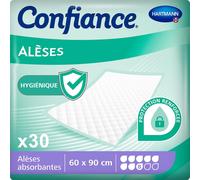 Alèse-Alèses Pour La Protection De La Literie Ou Du Fauteuil-Niveau D'absorption = 8 Gouttes-Dimensions = 60 X 90 Cm-30 Unités.[W325]