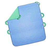 Alèse de positionnement avec poignées - Lavable et réutilisable - Feuille de transfert pour personnes âgées - Avec poignées - Lavable
