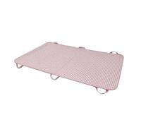 Alèse de positionnement avec poignées, literie réutilisable pour incontinence, feuille de transfert pour retournement, levage et repositionnement pour les soins hospitaliers(Pink,90 * 120cm)