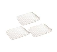 Alèse en Coton Imperméable pour Bébé, Lot de 3, Taille S | Beige, Respirante Forte Absorption, pour Poussette et Fauteuil Roulant