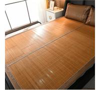 Alèse en soie glacée rafraîchissante - Tapis de lit d'été réversible en bambou pliable pour soulager la chaleur et la chaleur hivernale ultime pour un sommeil de qualité, respirant et doux