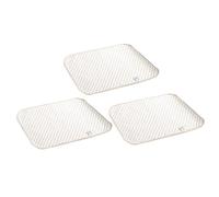 Alèse Imperméable en Coton Beige, Lot de 3, pour -né | Respirante, Légère et Très Absorbante, Usage Lit Bébé et Fauteuil Roulant, Format S