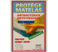 Alèse imperméable - HYGIENA - 140x190 cm - PVC imperméable - Coton éponge - Traitement Sanitized