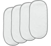 Alèse Imperméable - Lot de 4 - Flanelle Douce - Protection Étanche - Table à Langer Bébé - 60 x 30 cm BOX