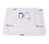 Alèse Lavable en Coton, Matelas Imperméable et Respirant | Usage Féminin Pendant les Règles, Protection Urine Bébé, Motif Chat Mignon, Entretien Facile