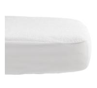 Alèse bébé imperméable bouclette coton bio blanc 60X120
