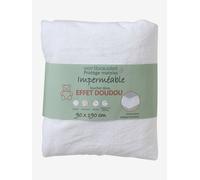 VERTBAUDET Alèse Microfibre imperméable Toucher Doux Blanc 70X140