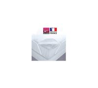 Alèse plate protège matelas - 90 x 200 cm imperméable - France - Blanc