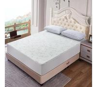 Alèse - Protège-Matelas Bambou Imperméable Haute Qualité - Bonnet 35 cm, Anti-Acariens, Lavable en Machine (80 x 200 cm)